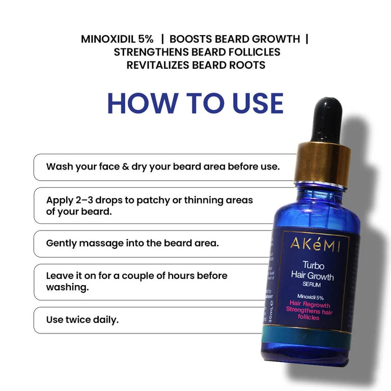 AKeML Turbo Beard Growth Oil
