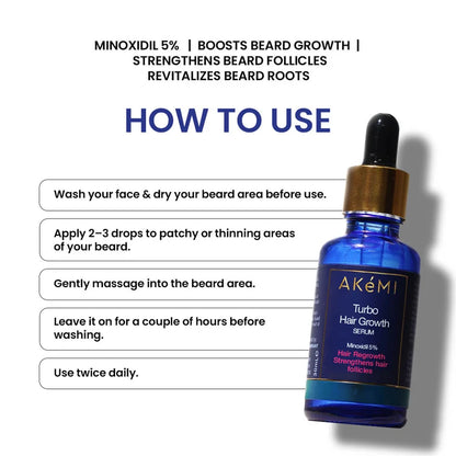 AKeML Turbo Beard Growth Oil